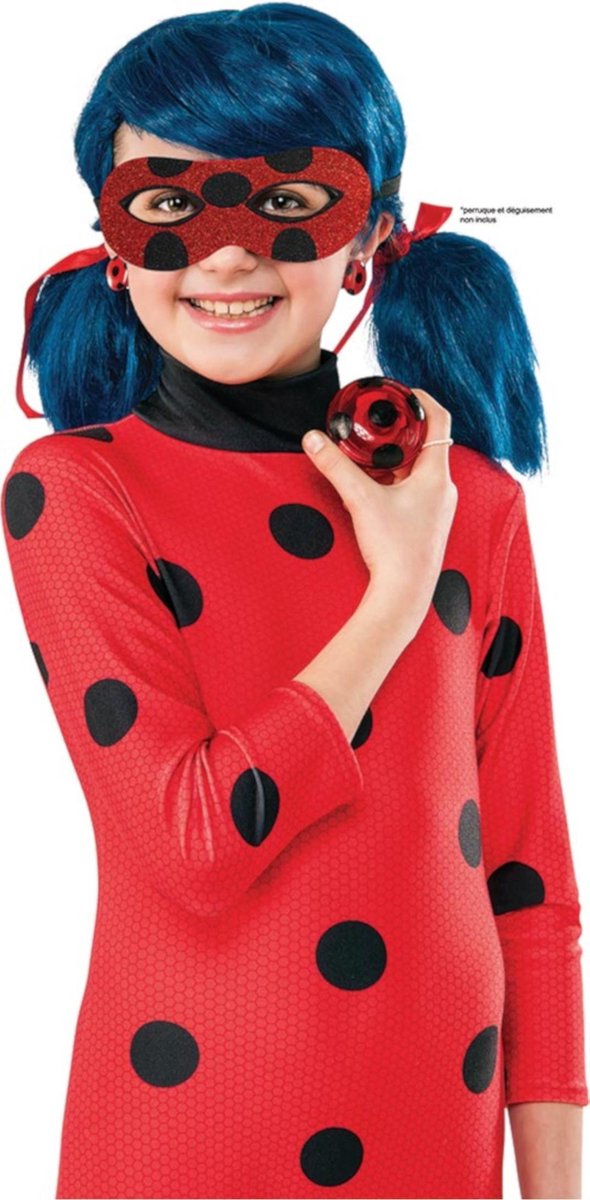 RUBIES FRANCE - Set van 4 Ladybug accessoires kinderen - Accessoires > Supporter Kit